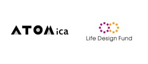 「ATOMica」と「Life Design Fund」のロゴ