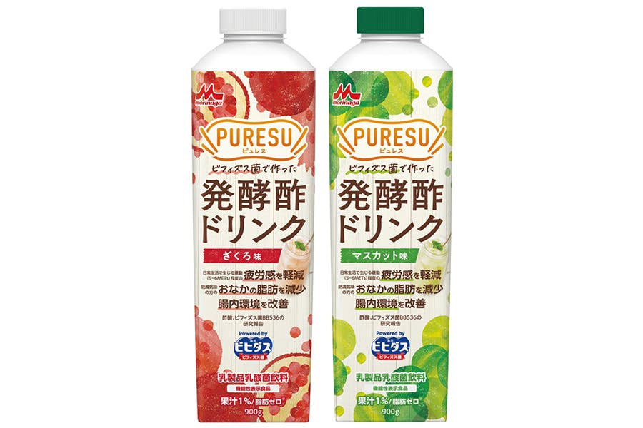 森永乳業「PURESU発酵酢ドリンク」