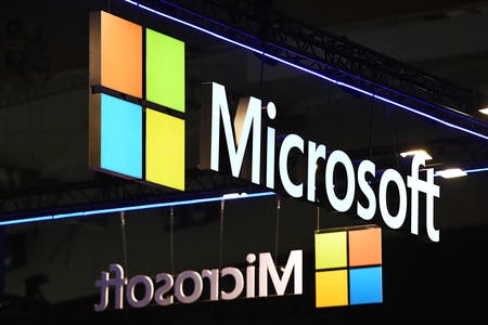 米マイクロソフトのロゴマーク