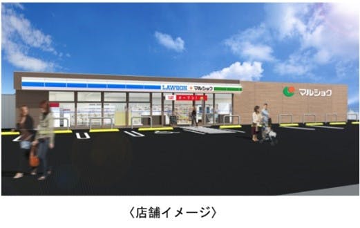 ローソン マルショク長浜店　店舗イメージ