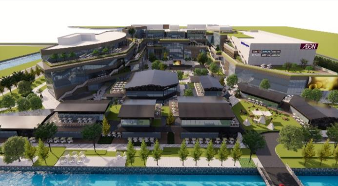 「（仮称）イオンモール昆山開発区」完成イメージ