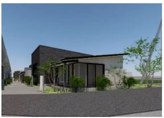 埼京線・南与野駅西口の商業施設「Kaya-Machi（かやまち）」 外観イメージ