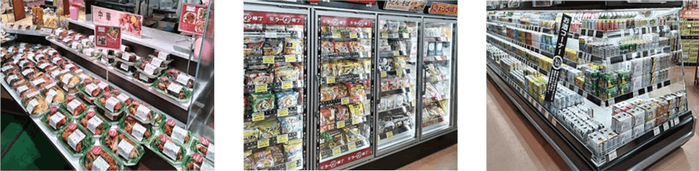 ディナーベルススキノ南7条店 売場一例