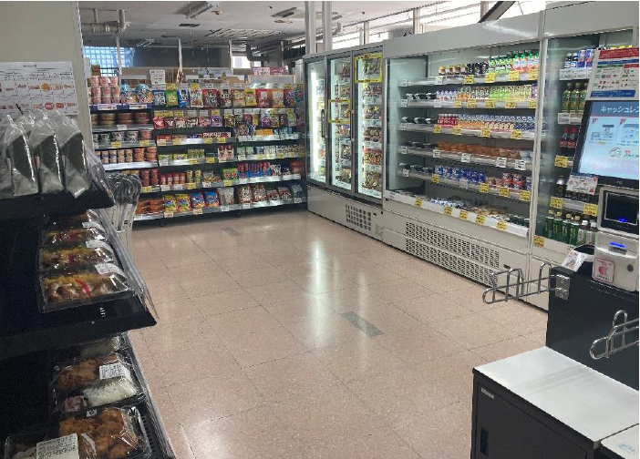 東武ストア本社内の無人決算店舗