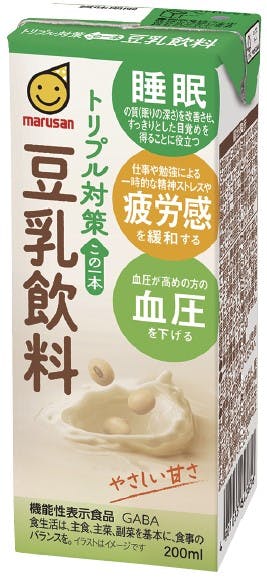 マルサンアイ「トリプル対策 この一本 豆乳飲料200ml」