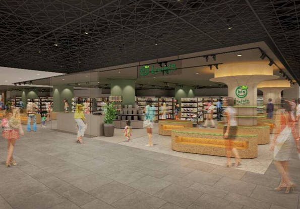 イオン九州の新業態「b!olala」店舗イメージ