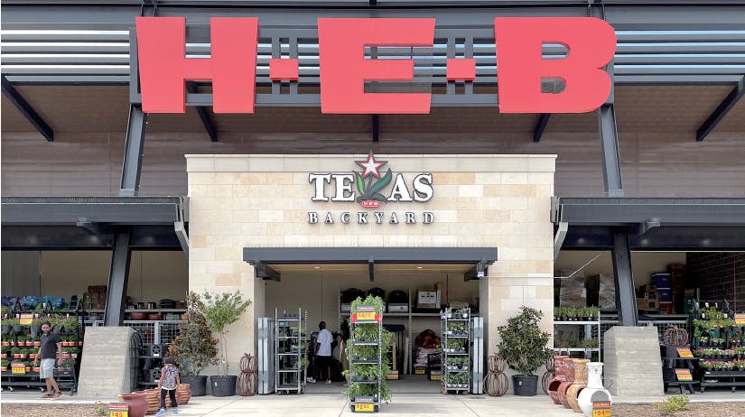 ダラス市内にオープンしたH-E-Bの新店