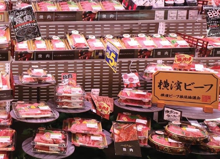 そうてつローゼンゆめが丘ソラトス店の牛肉売場