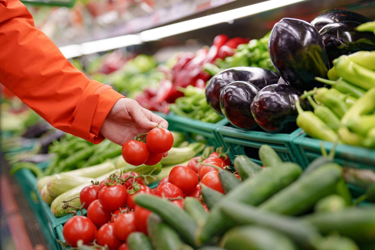 青果売場　野菜　イメージ