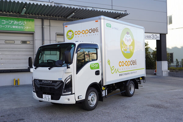 コープみらいの配送用EVトラック
