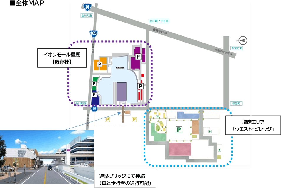 イオンモール橿原 　全体MAP