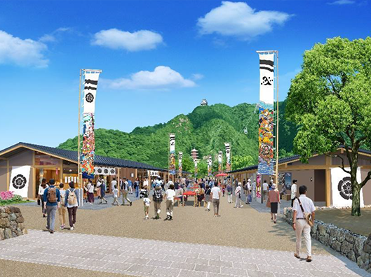 岐阜城楽市　完成イメージ