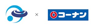 清須市とコーナンのロゴ