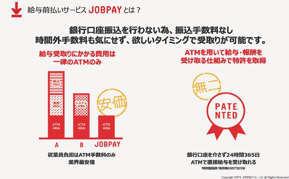 JOBPAYの仕組み