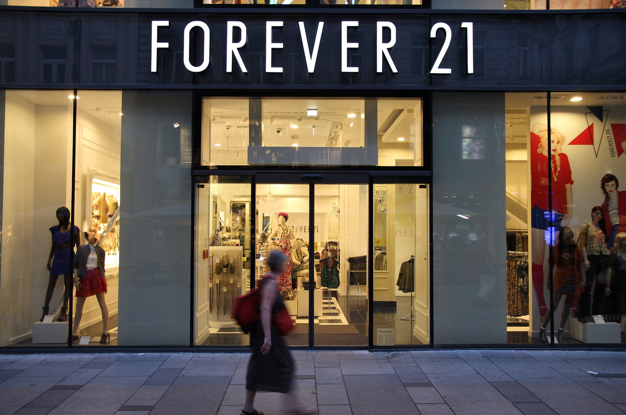 フォーエバー21、再び破産法申請＝米国外店舗は影響受けず