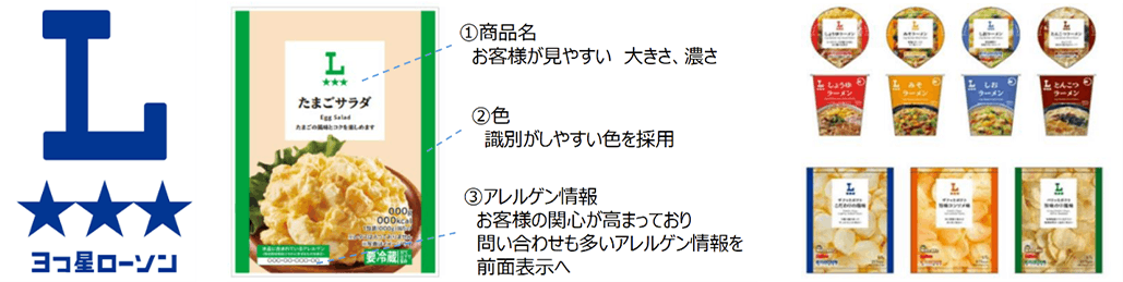 3つ星ローソン ロゴ・パッケージイメージ画像