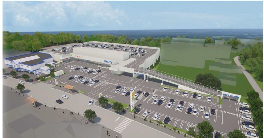 「サンエー石垣シティ」完成予想パース図