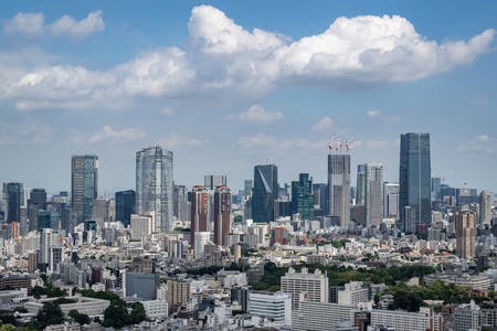 東京都心の街並み