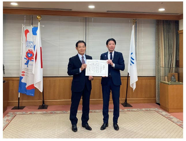 コーナン、堺市子ども教育ゆめ基金に寄附金を寄贈