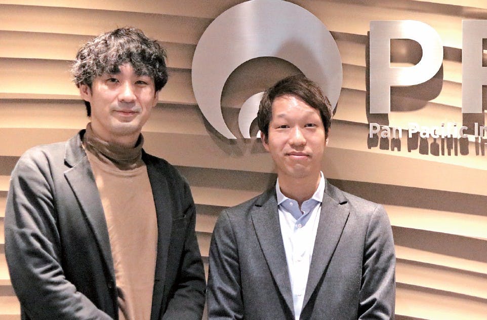 左からpHmediaの奥田薫社長とCOO兼営業部部長の松居達也氏