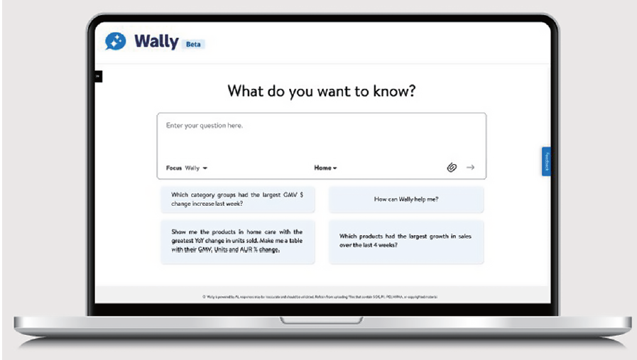 ウォルマートが開発したバイヤーの業務を支援する生成AI搭載アシスタント「ウォーリー」