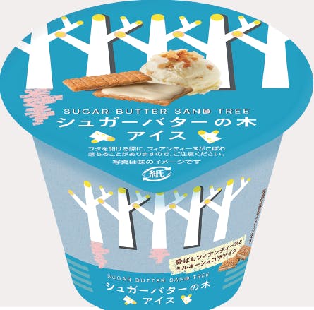 セブンで販売している「シュガーバターの木アイス」