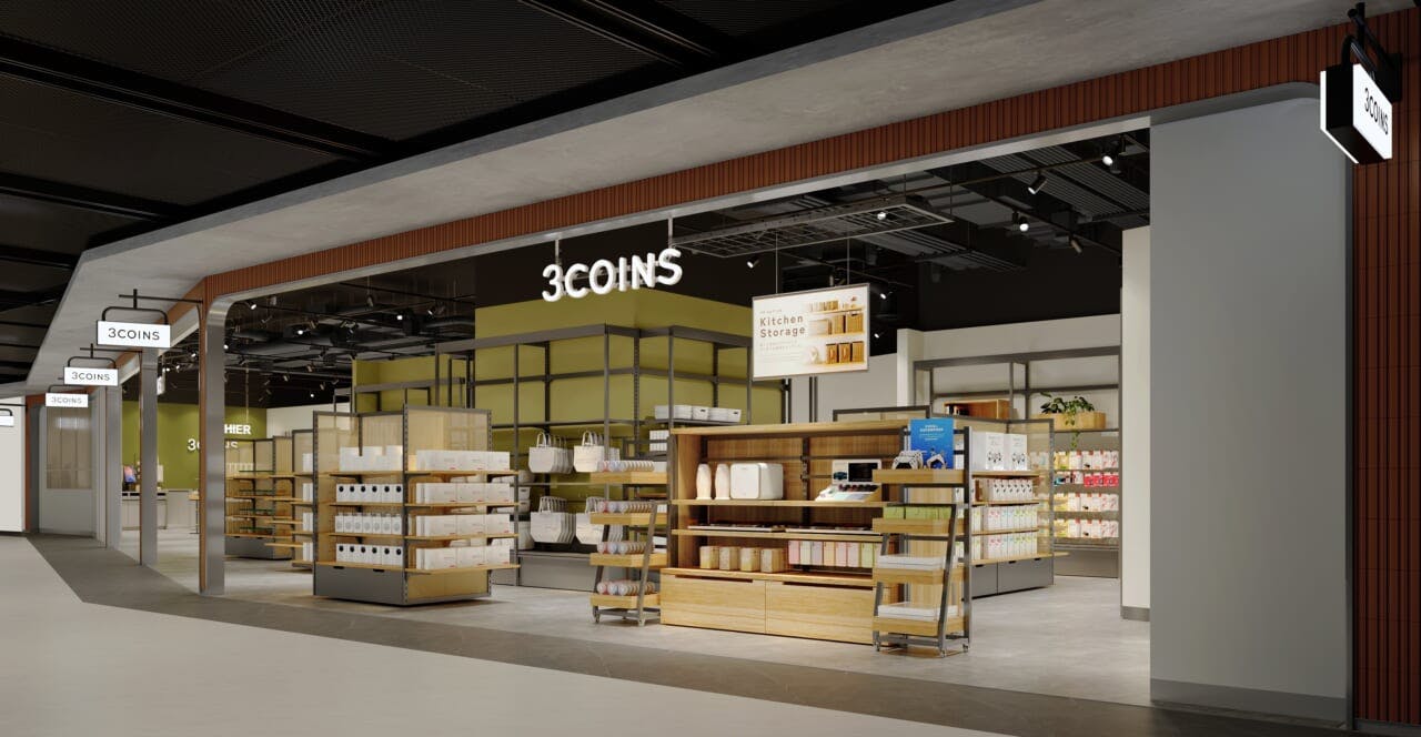 3COINS Hysan Place店