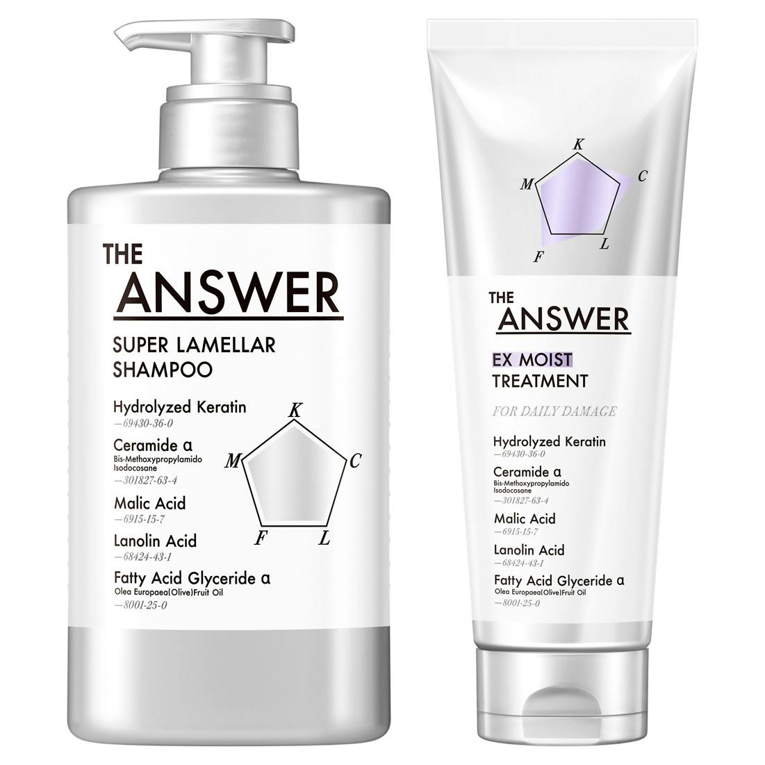 ベストコスメの総合大賞に輝いたのは、「花王・THE ANSWER スーパーラメラシャンプー＆EXモイストトリートメント FOR DAILY DAMAGE」