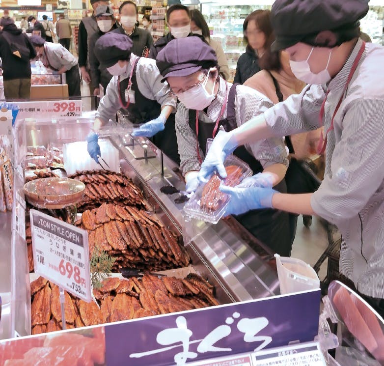SM鮮魚売場