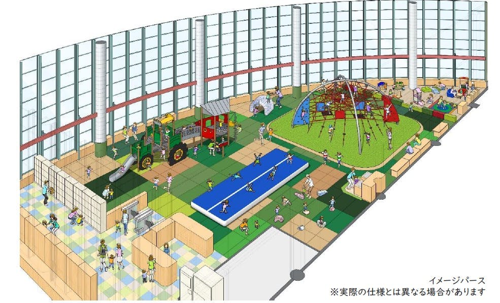 屋内遊戯施設「すずらん あそびっこふぁーむ」