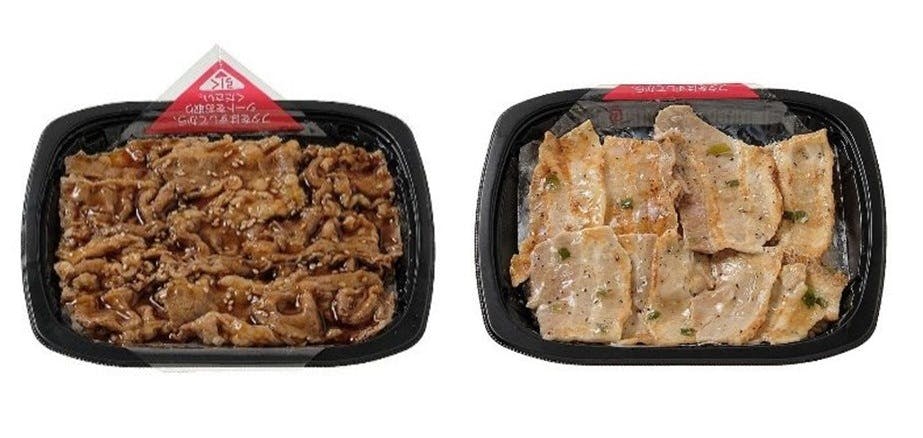 セブンの“牛カルビ弁当”と“ねぎ塩豚カルビ弁当”