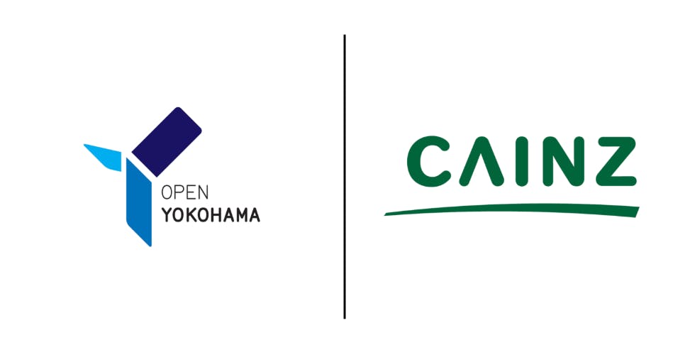 カインズと横浜市のロゴ