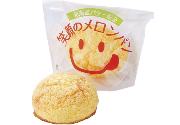 笑顔のメロンパン