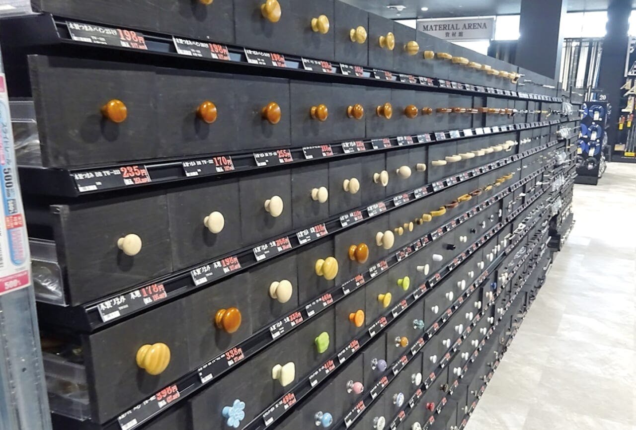 ドアノブコーナー