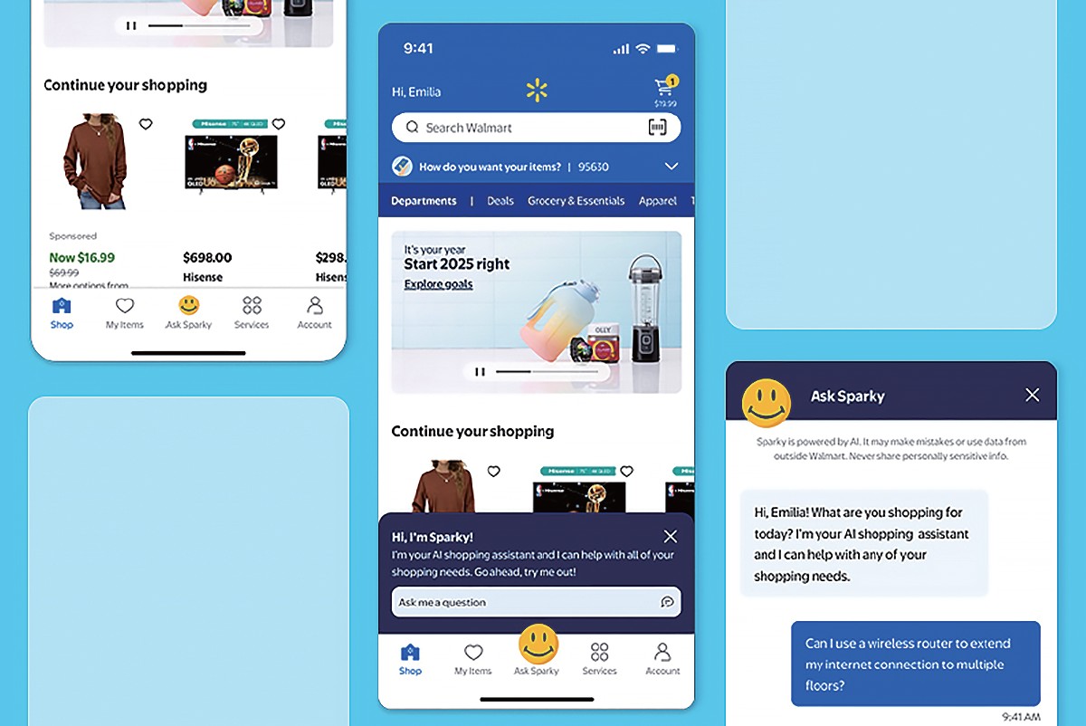 「スパーキー」画面