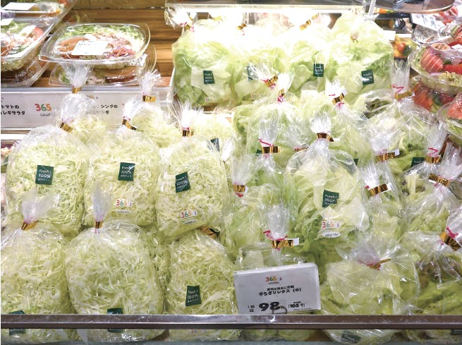 原信ナルスのキャベツの千切り