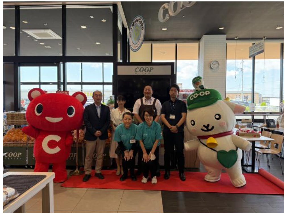 みやぎ生協荒井店の「新たな空間MoreCoop」