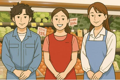 アオキスーパー名札の着用廃止