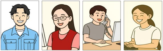 アオキスーパー従業員の軽装勤務