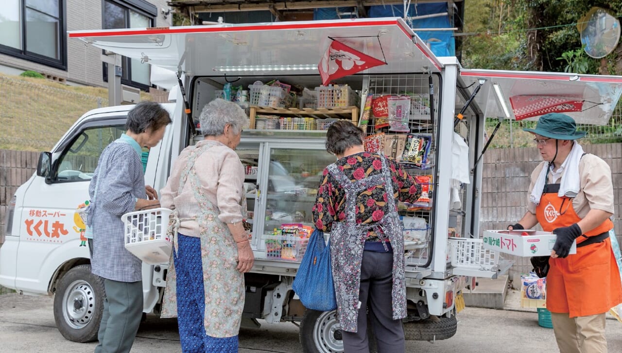 とくし丸の軽トラック
