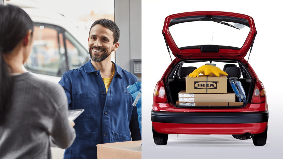 イケアの商品受取りセンター　イメージ