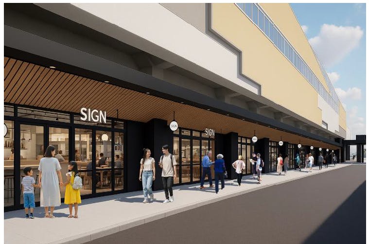 「EQUiA越谷（第Ⅱ期エリア）」（イメージ）