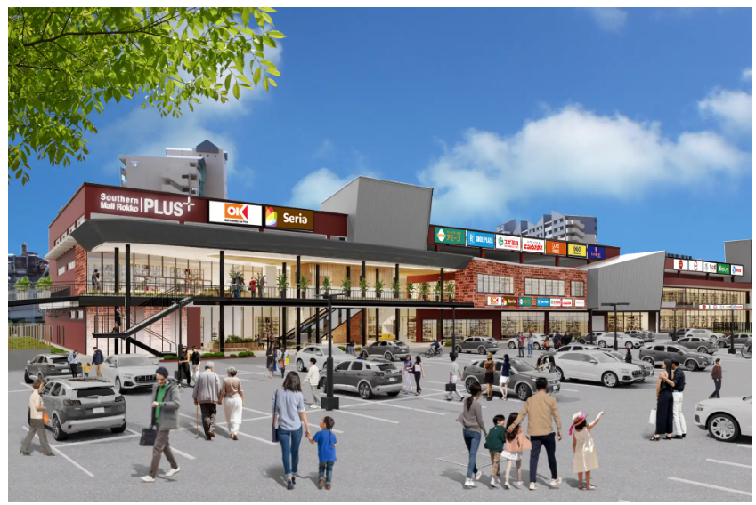 「サザンモール六甲PLUS+」全景パース