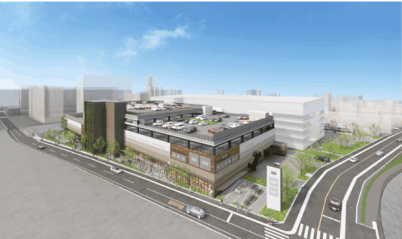 (仮称)大阪市平野区複合開発計画(商業)　完成イメージ