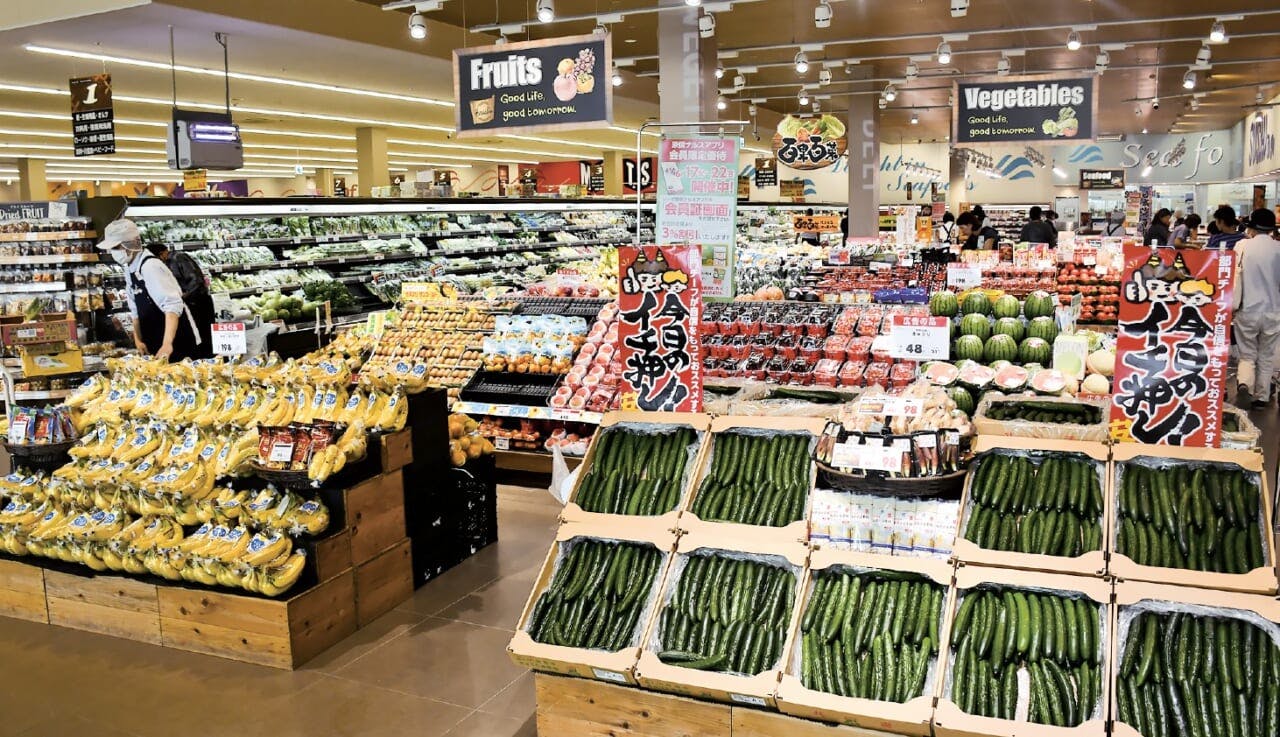 青果売場