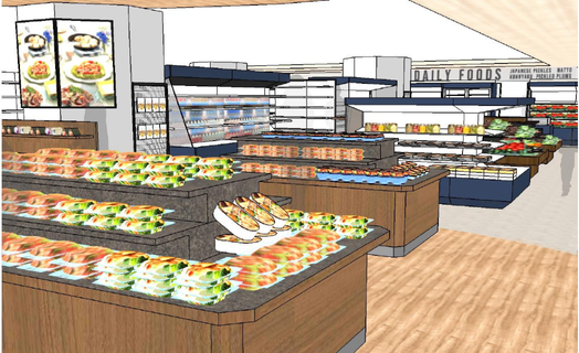 東急ストア高円寺店 売場イメージ