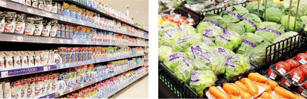 「クスリのアオキ上茂原店」の売り場イメージ