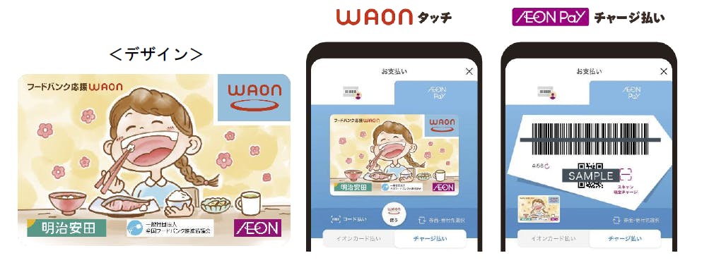 フードバンク応援WAON