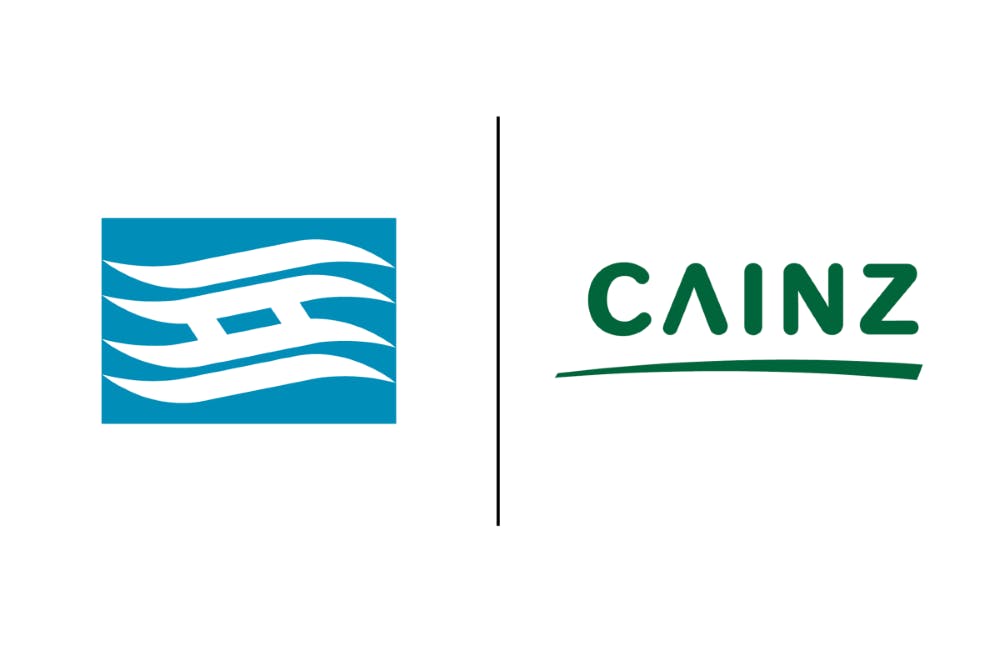 兵庫県とカインズのロゴ