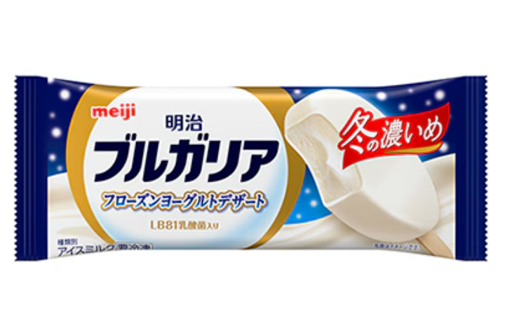 明治フルガリアフローズンヨーグルトデザート冬の濃いめ